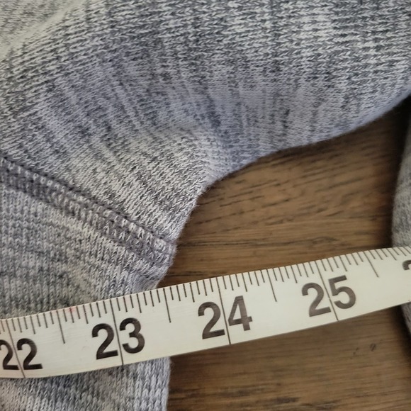 Eddie Bauer Quarter Zip-Gray-Men's L - Picture 5 of 6